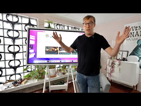 Mega-Touchscreen! Digital-Flipchart Samsung Flip im Test (plus macOS mit Touch)