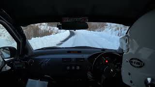 2025.02.02 HOKKAIDO BLIZZARD RALLY SS6 KASUGA 2 Car No.16