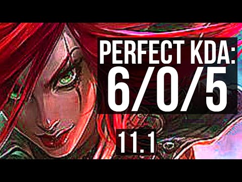 KATARINA vs GALIO (MID) | 6/0/5, 1.5M mastery, 300+ games, Dominating | KR Diamond | v11.1