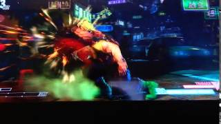[PS4] Street Fighter V / 5  - Guile Combo