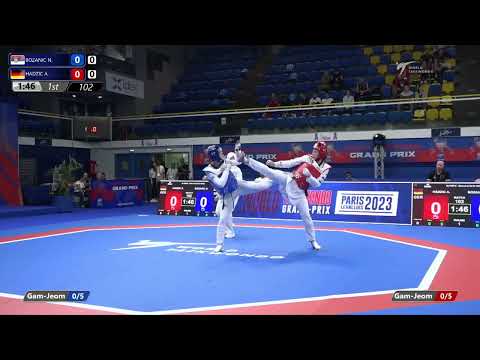 102 Round of 32 WOMEN W +67KG SRB BOZANIC N  GER HADZIC A