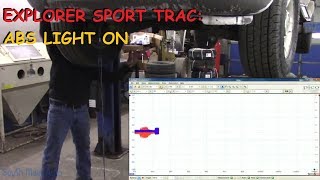 Ford Explorer Sport Trac: ABS Light On / WSS Signal I Can Not Explain??