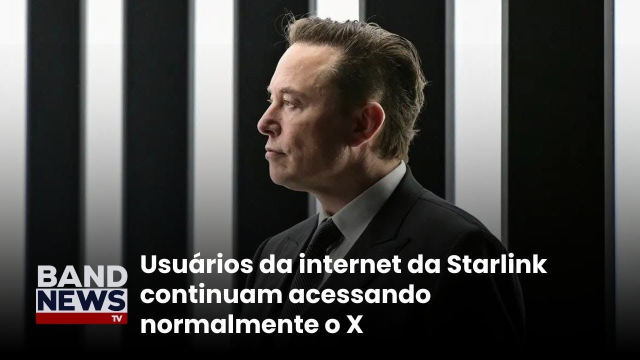 Starlink mantém acesso ao "X" após ordem de Moraes | BandNewsTV
