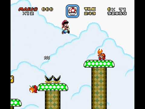 [SMW Hack - Super Mario /v/orld] 1-3:Red Koopa Crossing