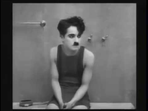 charlie Chaplin goes for a hilarious massage