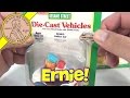 Sesame Street Die Cast Vehicles Ernie Police Car Big Bird Fire Truck 1997 Matchbox Toys