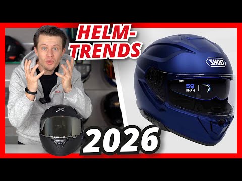 TOP 5 MOTORCYCLE HELMET TRENDS 2026 - This is what the helmets of tomorrow will look like! ⛑️👽 #M...