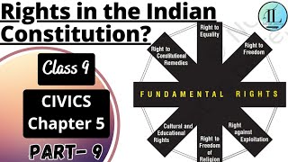 Rights in the Indian Constitution | Democratic Rights | Class 9 Civics Chapter 5 | NCERT