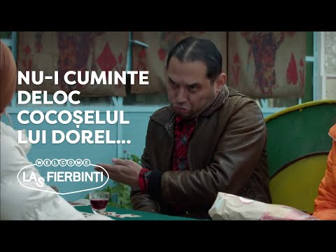 Las Fierbinți - Nu-i cuminte deloc cocoșelul lui Dorel... Trebuie să-l ții strâns cu două mâini