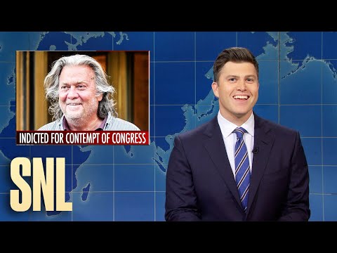 Weekend Update: Steve Bannon Indicted - SNL
