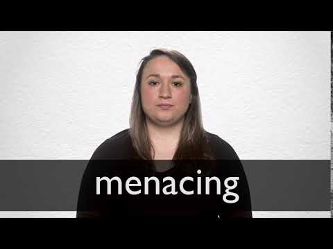 MENACING: Synonyms and Related Words. What is Another Word for MENACING? 