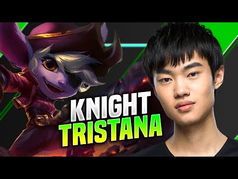 KNIGHT TRIES TRISTANA MID! - TES Knight Plays Tristana Mid vs Lucian! | Worlds 2020 Bootcamp