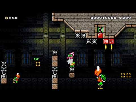 Koopa Goombud Blasters by deathshot1 [Super Mario Maker 2]