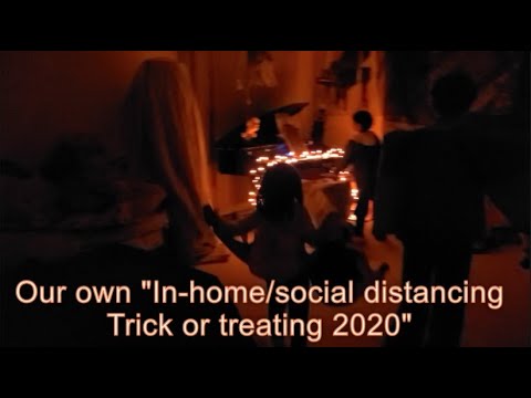 Halloween 2020 social distancing trick or treat