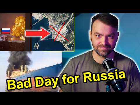 Update from Ukraine | Huge Attack on Rus Oil Port | Russia lost 2 Oil Tankers