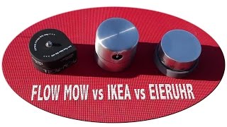 FLOW MOW vs IKEA Eieruhr - motion timelapse - Zeitraffer Schwenk