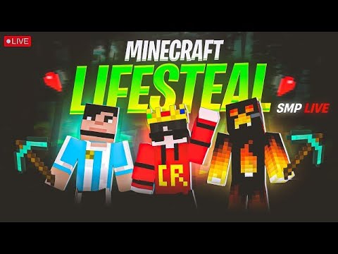 Sesav gamer's EPIC 24/7 SMP with Lifesteal! Join NOW! #minecraft