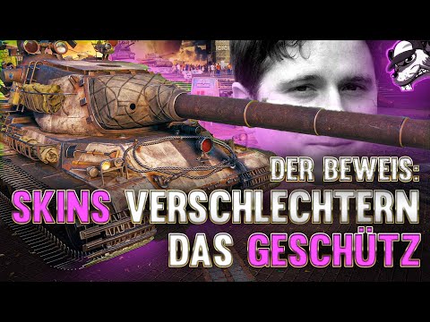 Der Beweis: Skins verschlechtern das Geschütz "KAPPA" [World of Tanks - Gameplay - Deutsch]