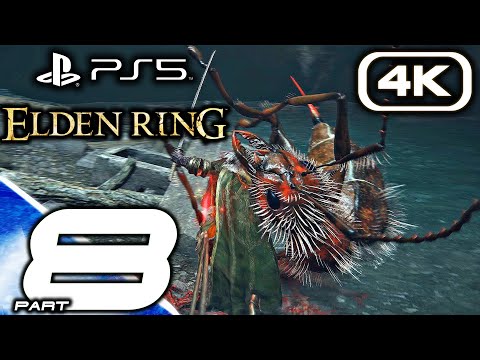 ELDEN RING Gameplay Walkthrough Part 8 - Dragonkin & Carian Study (FULL GAME 4K 60FPS) No Commentary