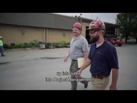 video describes the possibilities for career growth at High Steel Structures