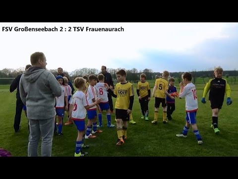 28.04.2017 FSV Großenseebach - TSV Frauenaurach (2:2) (E3/U10) Highlights - HD