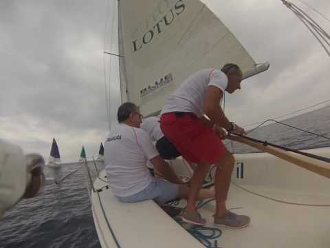 La partenza dell'equipaggio di Framura alla Regata delle Baie Del Levante