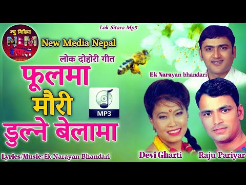 Nepali Lok Dohori Song "Phool Ma Mauri Dulne Belama" By Raju Pariyar and Devi Gharti Magar