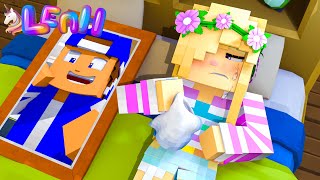 Little Leahs SAD AND LONELY LIFE Minecraft Movie