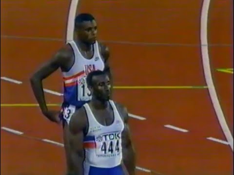 L.Christie vs A.Cason vs C.Lewis 100m (WCH in Stuttgart 93 Heat, Quarterfinals ,Semifinals ,Final).