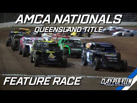 AMCA Nationals | Queensland Title - A-Main - Gympie - 4th Feb 2023 | Clay-Per-View Highlights
