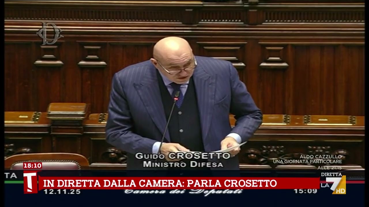 Riarmo, Crosetto: "Su obiettivi spesa Difesa Giorgetti ha garantito"