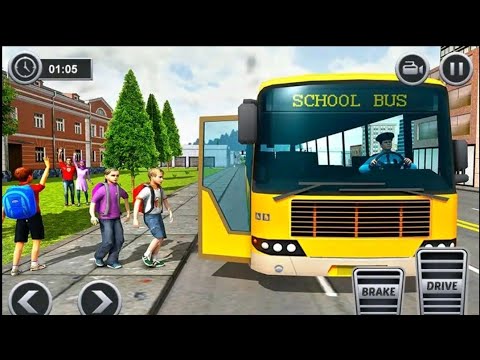 #City School Bus Driver Simulator Gameplay Walkthrough #iOS Android #Level Complete #Games