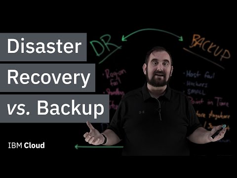 Disaster recovery service