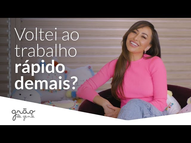 SABRINA SATO ABRE O CORAÇÃO | MATERNIDADE REAL #59 COM SABRINA SATO