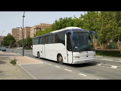Autobús Lorbus Mercedes-Benz OC-500 Noge Touring EX 2154 ALSA - Lorca (Murcia) Agosto 22