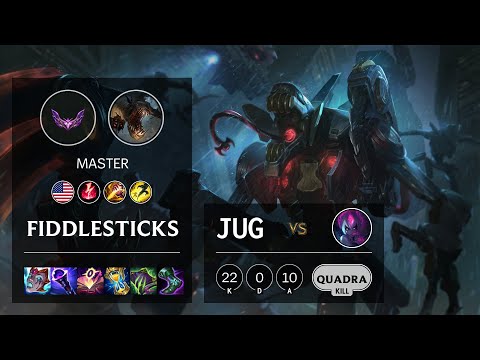 Fiddlesticks Jungle vs Evelynn - NA Master Patch 12.5