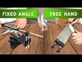 The Ultimate Showdown Freehand Vs Fixed Angle Precision In Knife Sharpening Yesoul G1 Plus Bike