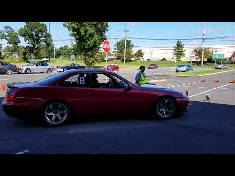 Thumbnail for Lexus SC400 1st Autocross complete with spin out! TD Bank Ballpark BMWCCA by Lexus SC400