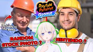 Hajime Extremely Confused To See Random Stock Photos In Rhythm Heaven Out Of Nowhere