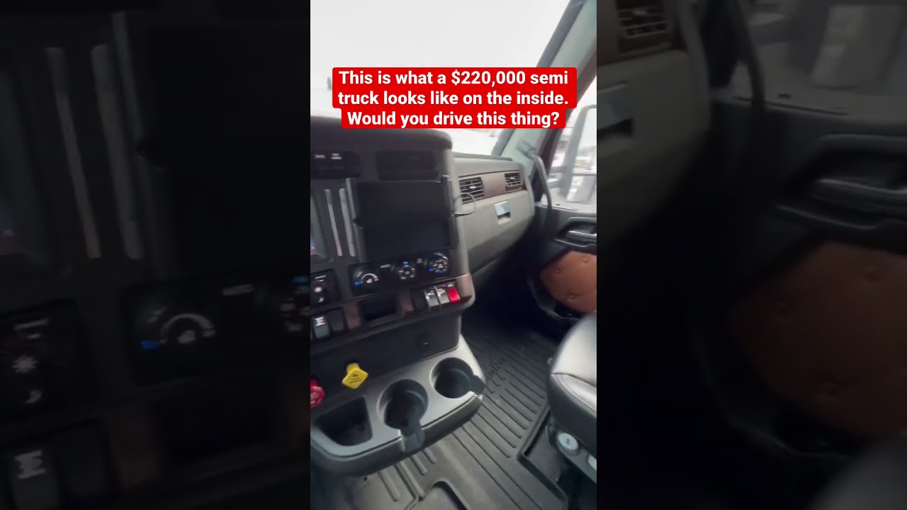 The Most Expensive Semi Truck Money Can Buy Shocking!!! #trucker #semi #kenworth #t680 #cdl #otr ￼