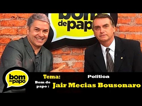 JAIR BOLSONARO ENTREVISTA BOMBÁSTICA - Programa Bom de Papo 13/04/2016