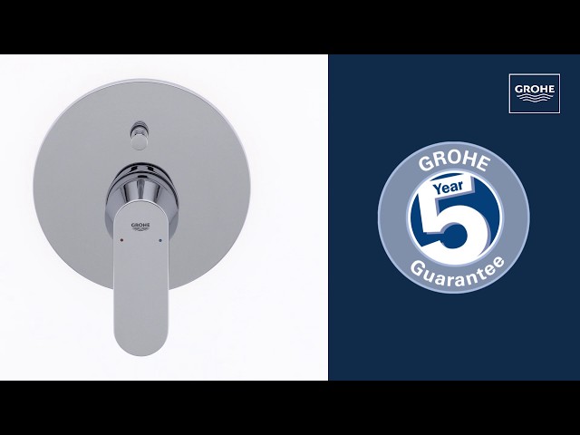 وجه خلاط شاور جداري خطين يوروكوزمو جروهي / GROHE
