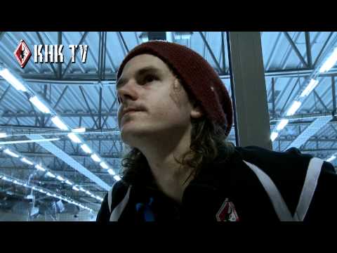 101114 Uppsnack inför matchen mot Nybro Vikings IF