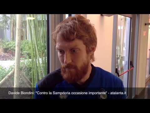 Davide Biondini: "Contro la Sampdoria occasione importante"