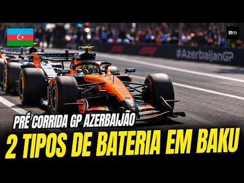 GP AZERBAIJÃO: BATERIA TERÁ DUAS VERTENTES ESTRATÉGICAS E ATUALIZAÇÕES! HORÁRIOS E DADOS DA PROVA