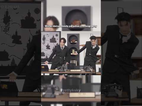 Ni-ki & Jungwon doing Bloody paradise choreography #enhypen #jungwon #ni_ki