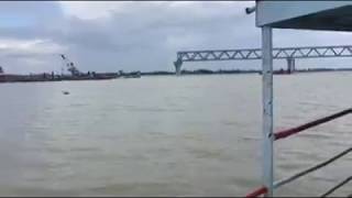preview picture of video 'Padma Bridge. পদ্মা সেতুর নির্মাণ কাজ‌ চলছে।'