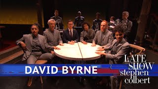 David Byrne Performs &#39;Everybody&#39;s Coming To My House&#39;