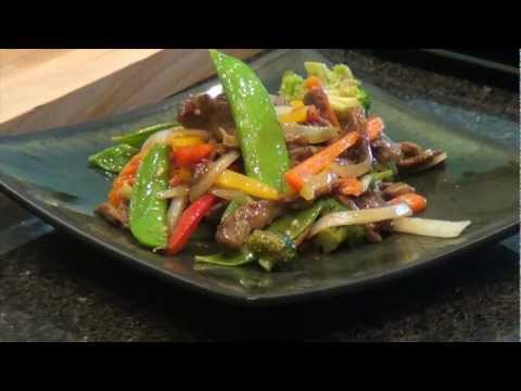 Asian Beef and Vegetable Stir-Fry Recipe - Chef Lance...