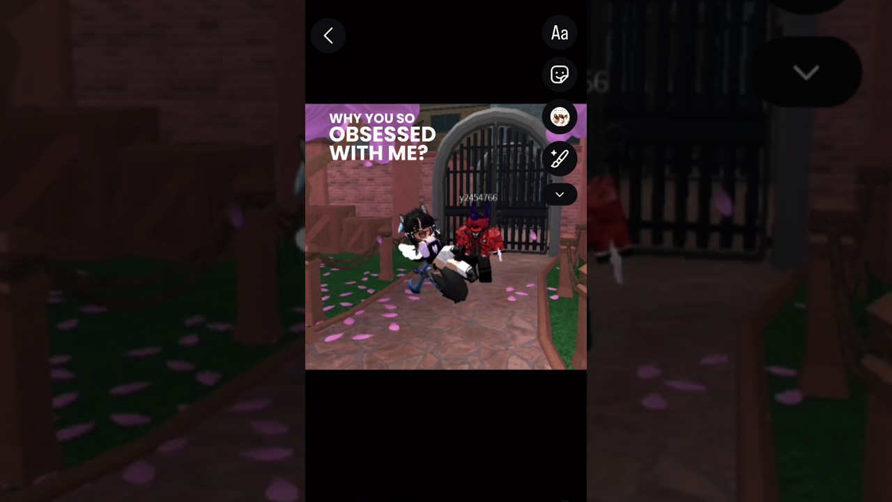 WHY YOU SO OBSESSED WITH ME? #roblox #โรบอก #ตลก #รักfcทุกคน #mm2 #dinono